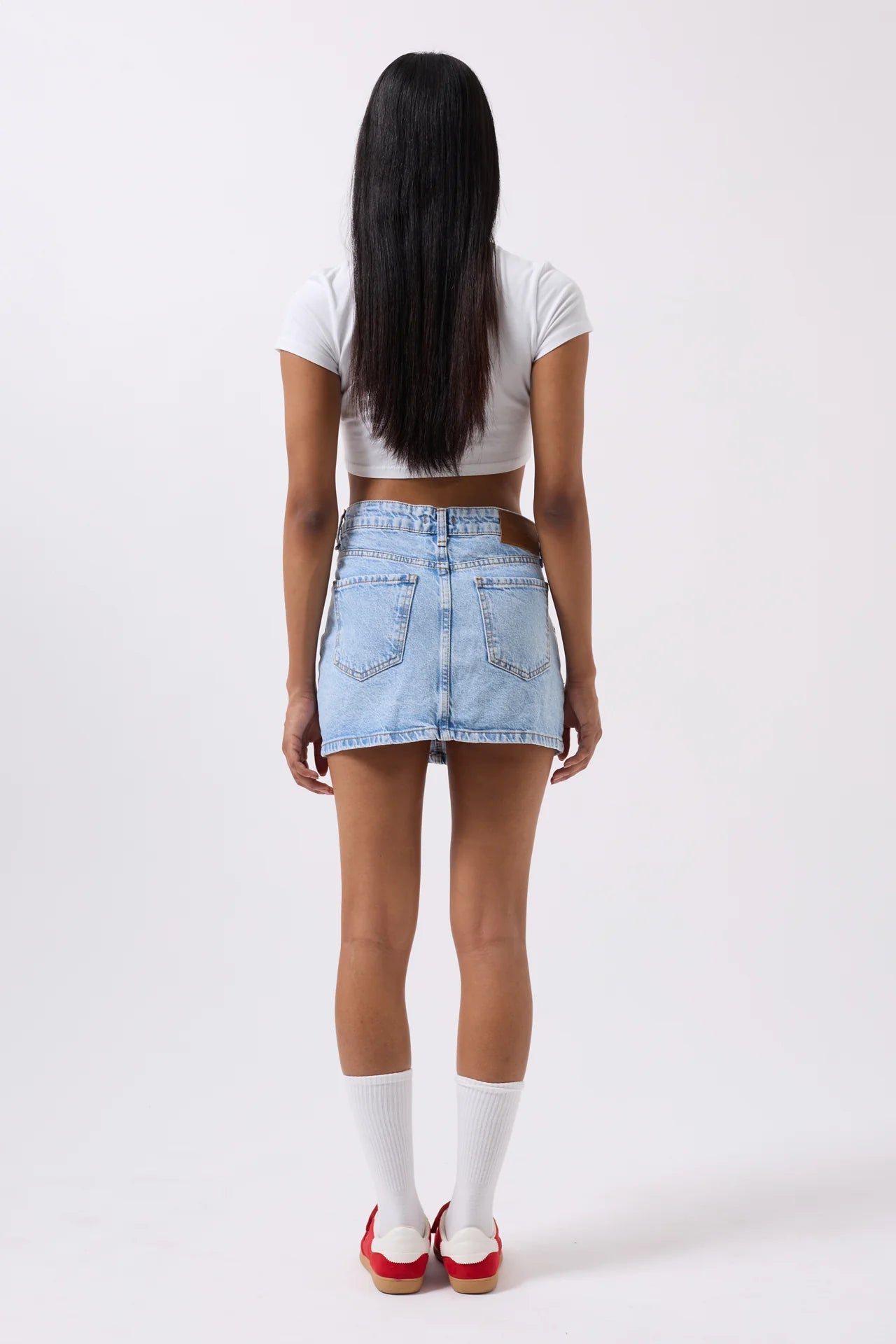 Asymmetrical Mini Skirt