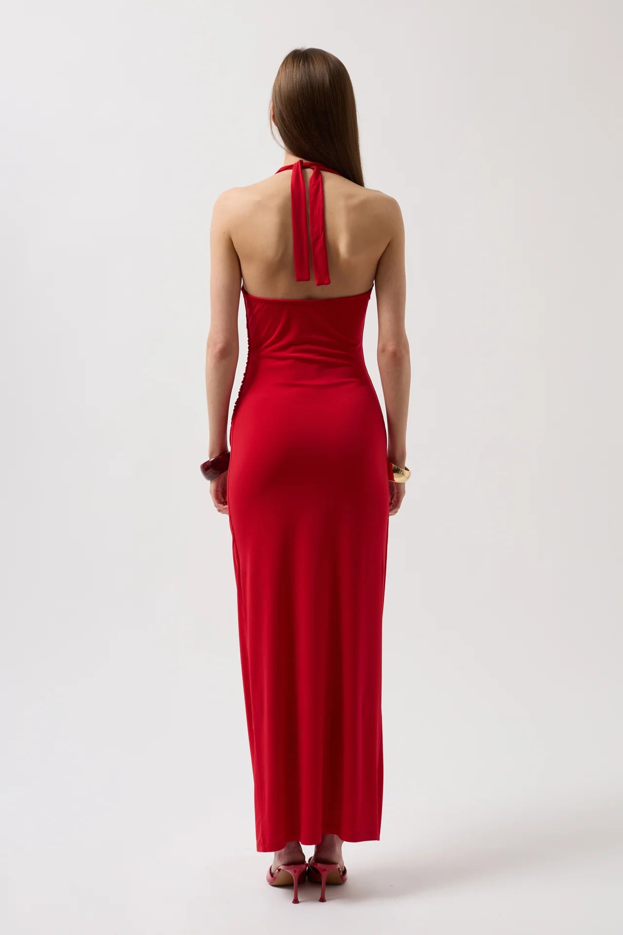 Accessory Detail Maxi Dress