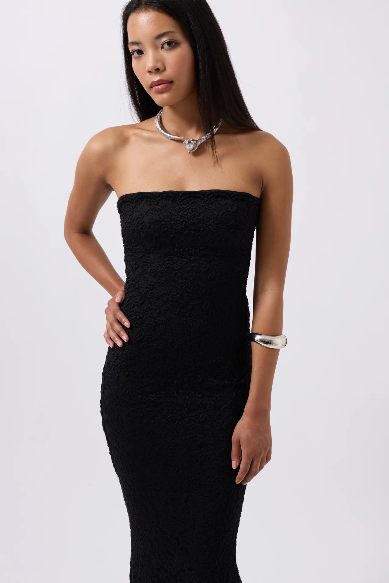 Strapless Long Dress